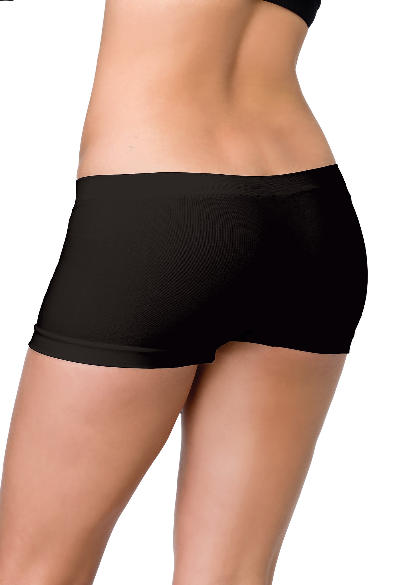 "Seamless Boyshorts - Black LA-2995BLK"