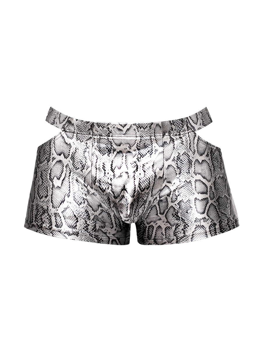 s'naked Pouch Short - Medium - Silver/black