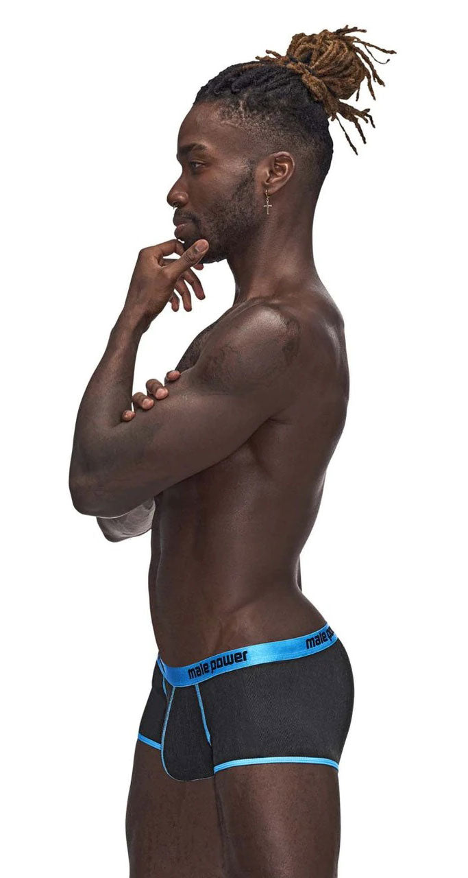 Casanova Uplift Mini Shorts - XL - Black/blue