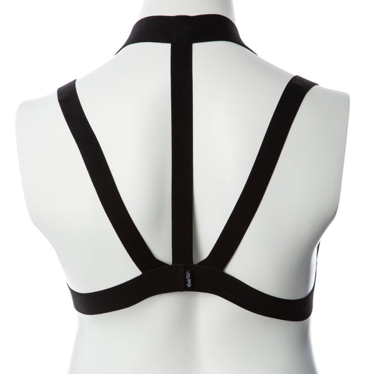 Gender Fluid Majesty Harness - Small-Large -  Black